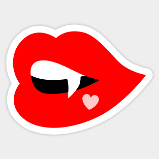 Vampire Lip Sticker